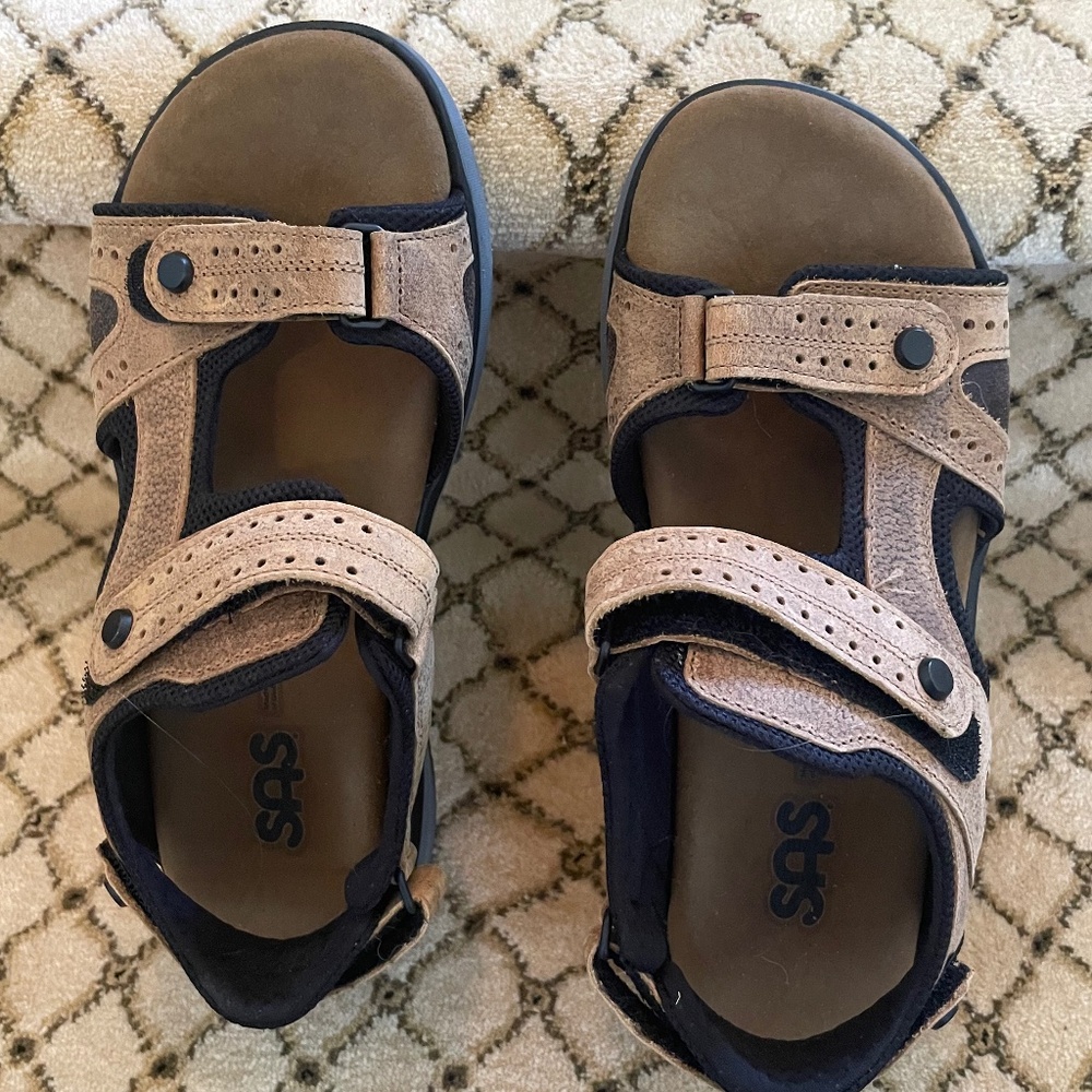 SAS Women’s Embark Walking Sandal Leather Sandals Size 7